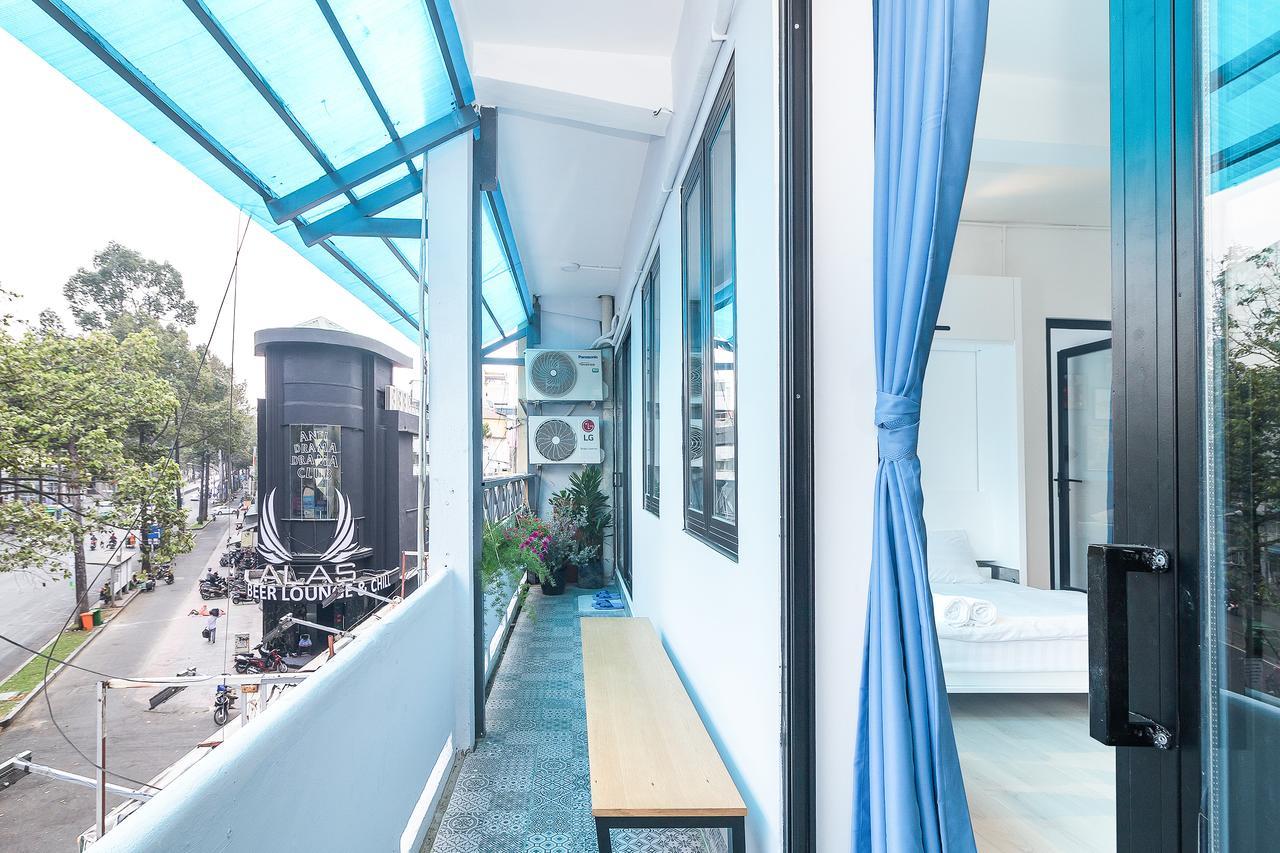Scandinavian Apartment With Balcony In Bui Vien Ciudad Ho Chi Minh  Exterior foto