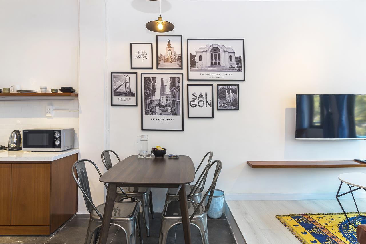 Scandinavian Apartment With Balcony In Bui Vien Ciudad Ho Chi Minh  Exterior foto