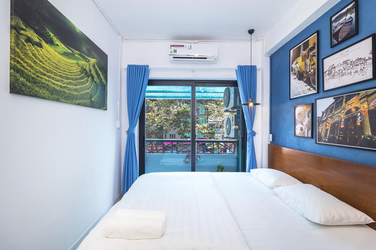 Scandinavian Apartment With Balcony In Bui Vien Ciudad Ho Chi Minh  Exterior foto