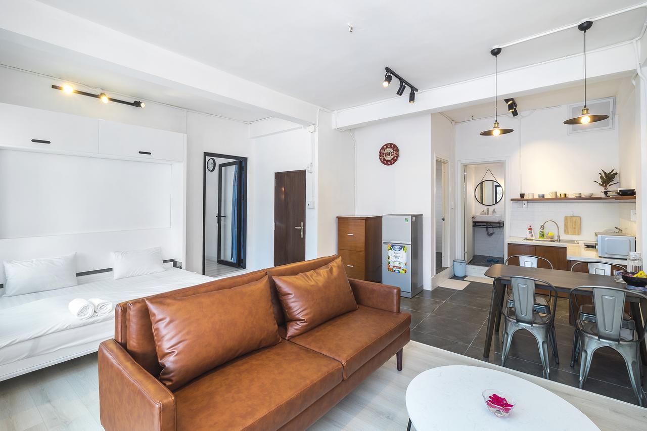 Scandinavian Apartment With Balcony In Bui Vien Ciudad Ho Chi Minh  Exterior foto