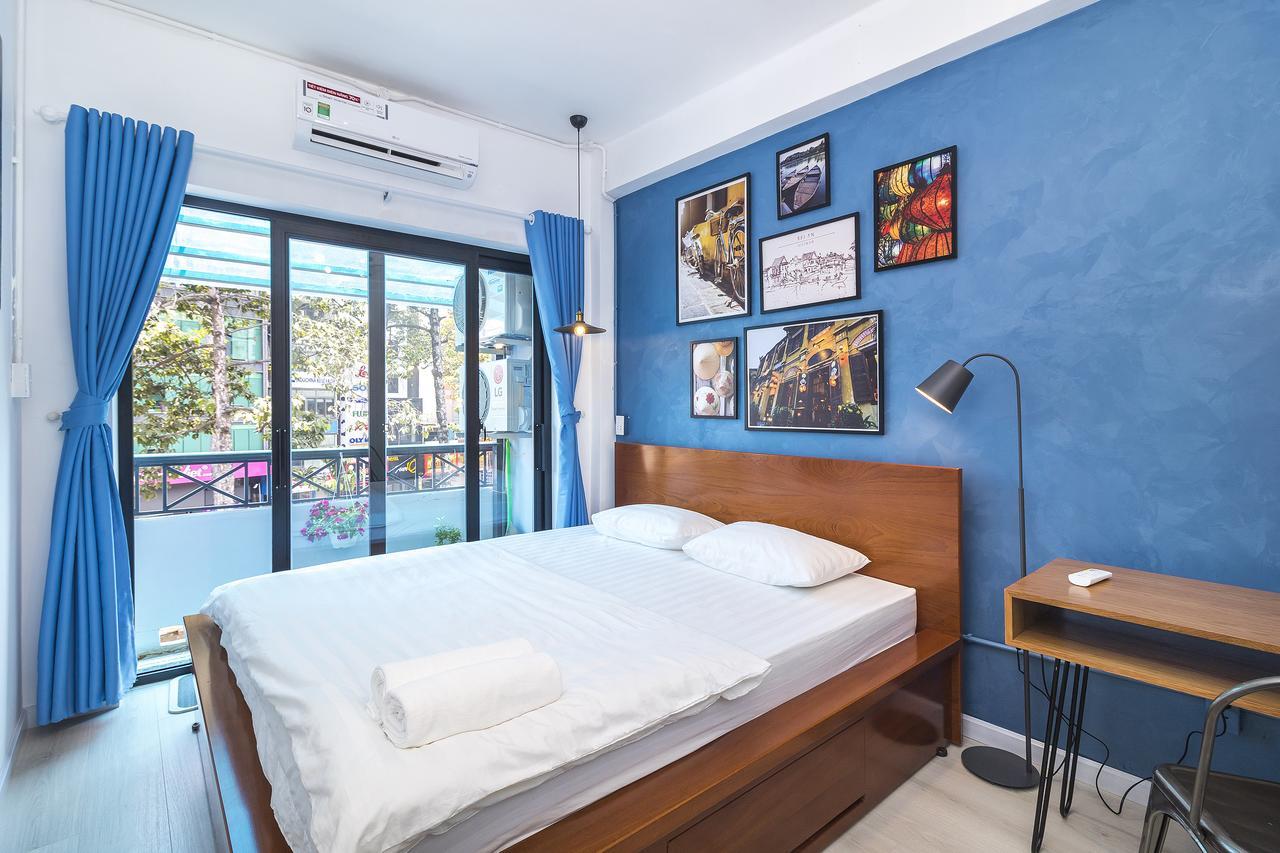 Scandinavian Apartment With Balcony In Bui Vien Ciudad Ho Chi Minh  Exterior foto